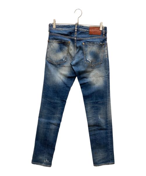 DSQUARED2（ディースクエアード）DSQUARED2 (ディースクエアード) デニムパンツ インディゴ サイズ:SIZE 46の古着・服飾アイテム
