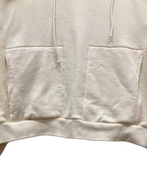 My Beautiful Landlet（マイビューティフルランドレット）My Beautiful Landlet (マイビューティフルランドレット) 30/7度詰め 裏毛 クルーネック プルオーバー アイボリー サイズ:SIZE 1の古着・服飾アイテム