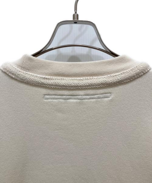 My Beautiful Landlet（マイビューティフルランドレット）My Beautiful Landlet (マイビューティフルランドレット) 30/7度詰め 裏毛 クルーネック プルオーバー アイボリー サイズ:SIZE 1の古着・服飾アイテム