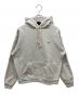 KITH（キス）の古着「スモールロゴプルオーバーパーカー」｜グレー