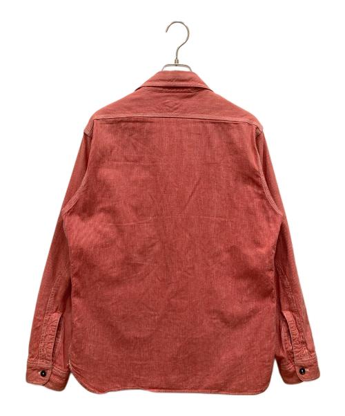 SUGAR CANE（シュガーケーン）SUGAR CANE (シュガーケーン) WORK SHIRT レッド サイズ:SIZE Mの古着・服飾アイテム
