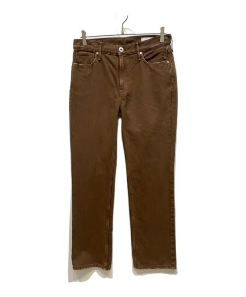 upper hights（アッパーハイツ）upper hights (アッパーハイツ) デニムパンツ ブラウン サイズ:25の古着・服飾アイテム