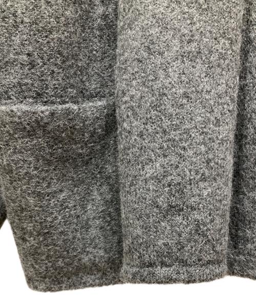 marmors（マルモア）marmors (マルモア) シャギーアルパカガウンカーディガン　	shaggy alpaca gawn cardigan グレー サイズ:SIZE 36の古着・服飾アイテム