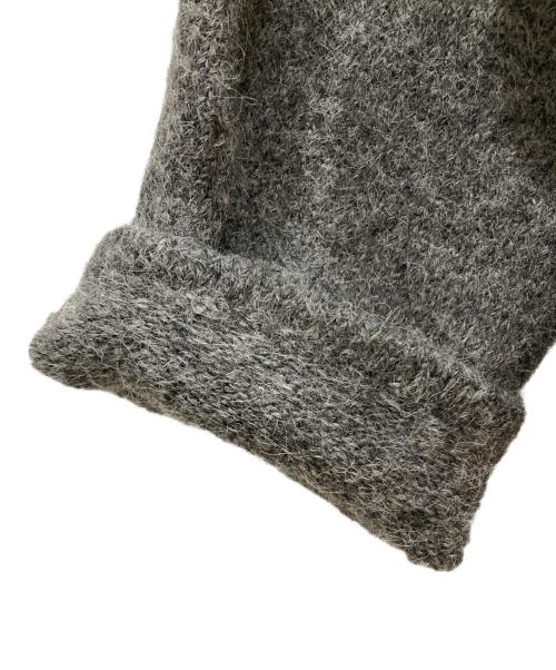 marmors（マルモア）marmors (マルモア) シャギーアルパカガウンカーディガン　	shaggy alpaca gawn cardigan グレー サイズ:SIZE 36の古着・服飾アイテム