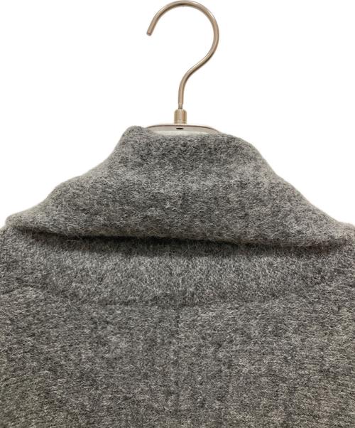 marmors（マルモア）marmors (マルモア) シャギーアルパカガウンカーディガン　	shaggy alpaca gawn cardigan グレー サイズ:SIZE 36の古着・服飾アイテム