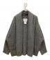 marmors（マルモア）の古着「シャギーアルパカガウンカーディガン　	shaggy alpaca gawn cardigan」｜グレー