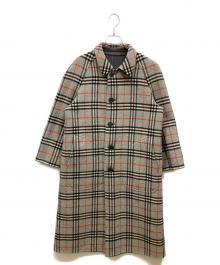 Burberry's（バーバリー）の古着「リバーシブルシウールコート」｜グレー