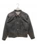 STANDARD CALIFORNIA（スタンダードカリフォルニア）の古着「SD Denim Jacket S996 WWⅡ Vintage Wash」｜ブラック