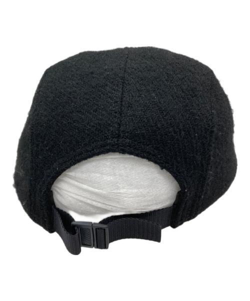 SUPREME（シュプリーム）Supreme (シュプリーム) Harris Tweed (ハリスツイード) CAMPCAP ブラックの古着・服飾アイテム