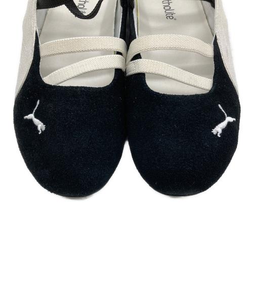 PUMA（プーマ）PUMA (プーマ) SPEEDCAT BALLET SD ブラック×ホワイト サイズ:SIZE 24.5cmの古着・服飾アイテム