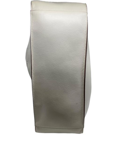 STELLA McCARTNEY（ステラマッカートニー）STELLA McCARTNEY (ステラマッカートニー) パンチングロゴトートバッグ ベージュの古着・服飾アイテム