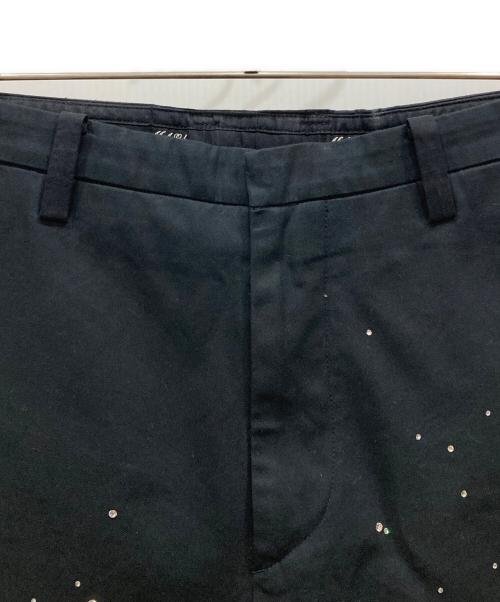 masu（エムエーエスユー）MASU (エムエーエスユー) GALAXY STRAIGHT TROUSERS ブラック サイズ:SIZE 46の古着・服飾アイテム