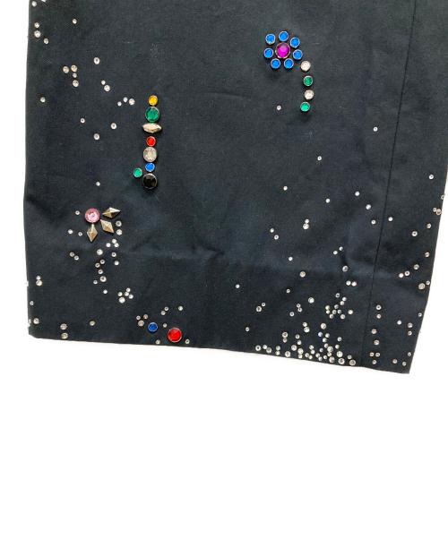 masu（エムエーエスユー）MASU (エムエーエスユー) GALAXY STRAIGHT TROUSERS ブラック サイズ:SIZE 46の古着・服飾アイテム