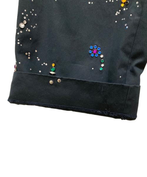 masu（エムエーエスユー）MASU (エムエーエスユー) GALAXY STRAIGHT TROUSERS ブラック サイズ:SIZE 46の古着・服飾アイテム