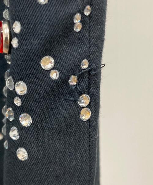 masu（エムエーエスユー）MASU (エムエーエスユー) GALAXY STRAIGHT TROUSERS ブラック サイズ:SIZE 46の古着・服飾アイテム