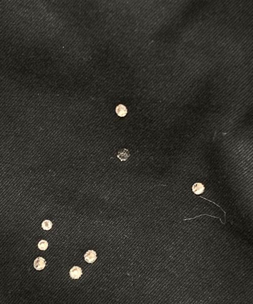 masu（エムエーエスユー）MASU (エムエーエスユー) GALAXY STRAIGHT TROUSERS ブラック サイズ:SIZE 46の古着・服飾アイテム