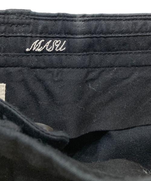 masu（エムエーエスユー）MASU (エムエーエスユー) GALAXY STRAIGHT TROUSERS ブラック サイズ:SIZE 46の古着・服飾アイテム