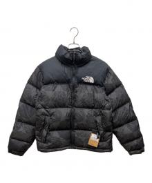 THE NORTH FACE（ザ ノース フェイス）の古着「PRINTED 1996 RETRO NUPTSE JACKET」｜グレー×ブラック