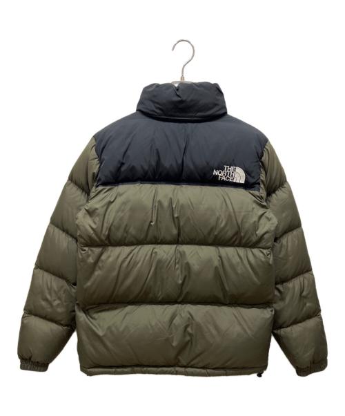THE NORTH FACE（ザ ノース フェイス）THE NORTH FACE (ザ ノース フェイス) ヌプシダウンジャケット カーキ×ブラック サイズ:SIZE Mの古着・服飾アイテム