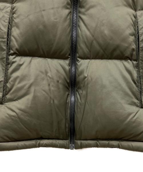 THE NORTH FACE（ザ ノース フェイス）THE NORTH FACE (ザ ノース フェイス) ヌプシダウンジャケット カーキ×ブラック サイズ:SIZE Mの古着・服飾アイテム