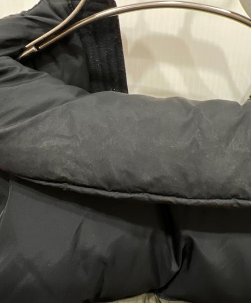 THE NORTH FACE（ザ ノース フェイス）THE NORTH FACE (ザ ノース フェイス) ヌプシダウンジャケット カーキ×ブラック サイズ:SIZE Mの古着・服飾アイテム