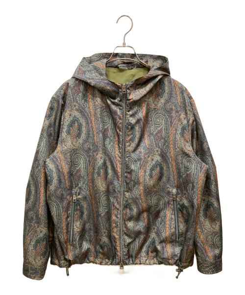 ETRO（エトロ）ETRO (エトロ) フーデッドジャケット グリーン サイズ:SIZE Mの古着・服飾アイテム