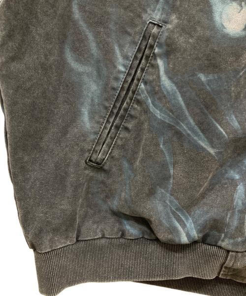 FIRST ROW（ファーストロウ）FIRST ROW (ファーストロウ) Wake Up & Be Fierce Flame Hood Jacket ブラック サイズ:SIZE Mの古着・服飾アイテム