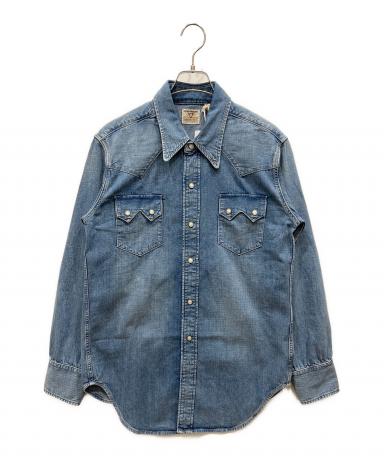 97年　リーバイス　ビンテージ長袖ウエスタンデニムシャツ　USA製　BIGE L 中古・古着通販】LEVI'S VINTAGE CLOTHING (リーバイス ビンテージ