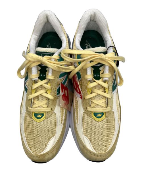 NEW BALANCE（ニューバランス）NEW BALANCE (ニューバランス) ローカットスニーカー イエロー×グリーン サイズ:SIZE 27cm 未使用品の古着・服飾アイテム