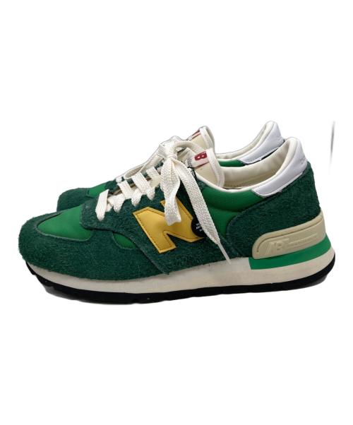 NEW BALANCE（ニューバランス）NEW BALANCE (ニューバランス) ローカットスニーカー グリーン サイズ:SIZE 27cm 未使用品の古着・服飾アイテム