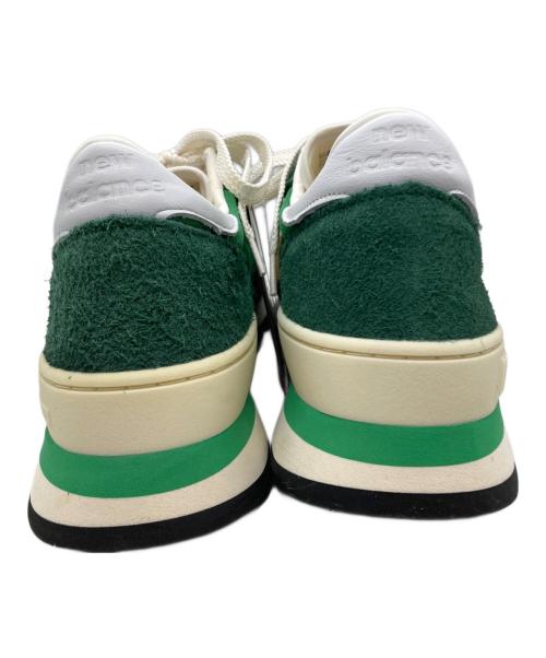 NEW BALANCE（ニューバランス）NEW BALANCE (ニューバランス) ローカットスニーカー グリーン サイズ:SIZE 27cm 未使用品の古着・服飾アイテム