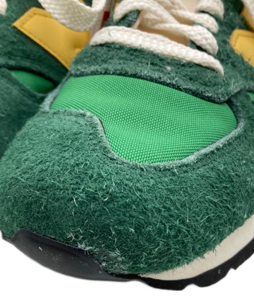 NEW BALANCE（ニューバランス）NEW BALANCE (ニューバランス) ローカットスニーカー グリーン サイズ:SIZE 27cm 未使用品の古着・服飾アイテム