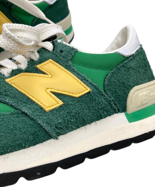 NEW BALANCE（ニューバランス）NEW BALANCE (ニューバランス) ローカットスニーカー グリーン サイズ:SIZE 27cm 未使用品の古着・服飾アイテム