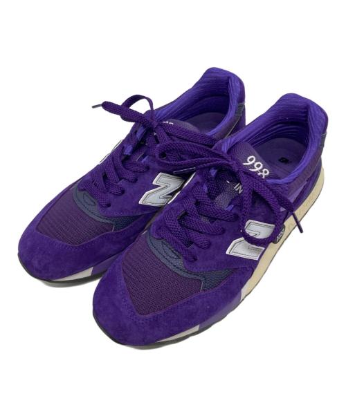 NEW BALANCE（ニューバランス）NEW BALANCE (ニューバランス) ローカットスニーカー パープル サイズ:SIZE 26.5cmの古着・服飾アイテム