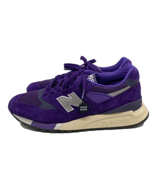 NEW BALANCE（ニューバランス）NEW BALANCE (ニューバランス) ローカットスニーカー パープル サイズ:SIZE 26.5cmの古着・服飾アイテム