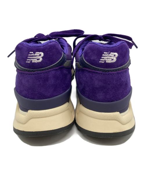 NEW BALANCE（ニューバランス）NEW BALANCE (ニューバランス) ローカットスニーカー パープル サイズ:SIZE 26.5cmの古着・服飾アイテム
