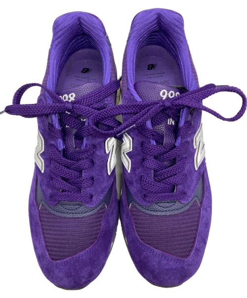 NEW BALANCE（ニューバランス）NEW BALANCE (ニューバランス) ローカットスニーカー パープル サイズ:SIZE 26.5cmの古着・服飾アイテム