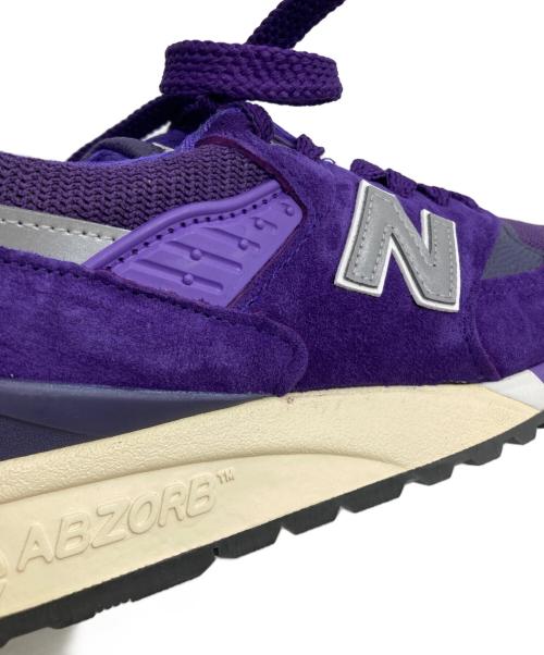 NEW BALANCE（ニューバランス）NEW BALANCE (ニューバランス) ローカットスニーカー パープル サイズ:SIZE 26.5cmの古着・服飾アイテム