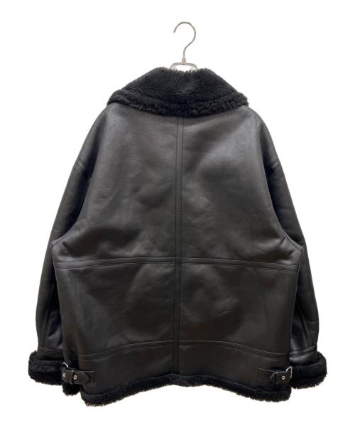 AP STUDIO（エーピーストゥディオ）AP STUDIO (エーピーストゥディオ) Dunst (ダンスト) 別注ボアライダースコート　boa riders CT ブラック サイズ:SIZE Freeの古着・服飾アイテム