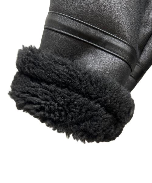 AP STUDIO（エーピーストゥディオ）AP STUDIO (エーピーストゥディオ) Dunst (ダンスト) 別注ボアライダースコート　boa riders CT ブラック サイズ:SIZE Freeの古着・服飾アイテム