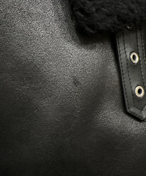 AP STUDIO（エーピーストゥディオ）AP STUDIO (エーピーストゥディオ) Dunst (ダンスト) 別注ボアライダースコート　boa riders CT ブラック サイズ:SIZE Freeの古着・服飾アイテム