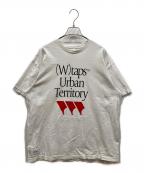 WTAPSダブルタップス）の古着「Urban Territory ロゴ クルーネック Tシャツ」｜ホワイト