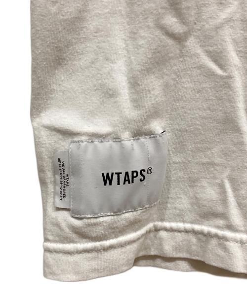 WTAPS（ダブルタップス）WTAPS (ダブルタップス) Urban Territory ロゴ クルーネック Tシャツ ホワイト サイズ:SIZE 03の古着・服飾アイテム