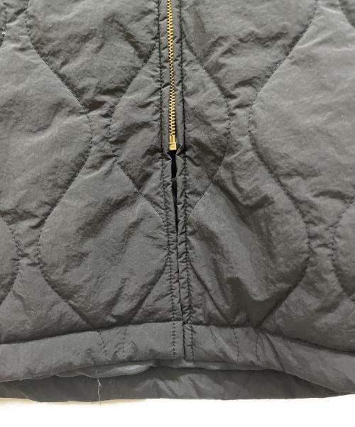 23区（ニジュウサンク）23区 (ニジュウサンク) 撥水加工 中綿 ロング パディング アウター ブラック サイズ:SIZE 38の古着・服飾アイテム