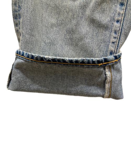 moussy（マウジー）moussy (マウジー) HW DAMAGE LOOSE STRAIGHT インディゴ サイズ:SIZE 26の古着・服飾アイテム