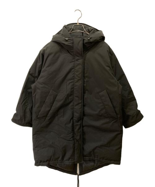 Spick and Span（スピック＆スパン）Spick and Span (スピック＆スパン) 撥水フーデッドダウンロングコート ブラック サイズ:SIZE 34の古着・服飾アイテム