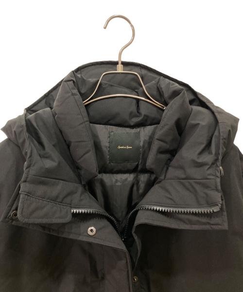 Spick and Span（スピック＆スパン）Spick and Span (スピック＆スパン) 撥水フーデッドダウンロングコート ブラック サイズ:SIZE 34の古着・服飾アイテム