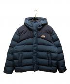 THE NORTH FACEザ ノース フェイス）の古着「バルチック ダウン パファー フーディ　BALTIC DOWN PUFFER HOODIE」｜ブルー