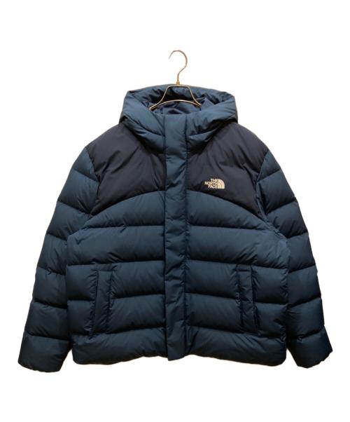 THE NORTH FACE（ザ ノース フェイス）THE NORTH FACE (ザ ノース フェイス) バルチック ダウン パファー フーディ　BALTIC DOWN PUFFER HOODIE ブルー サイズ:SIZE XLの古着・服飾アイテム