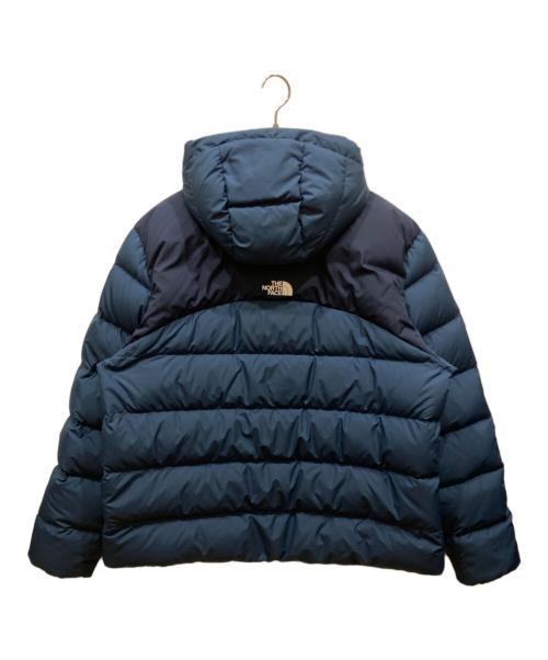 THE NORTH FACE（ザ ノース フェイス）THE NORTH FACE (ザ ノース フェイス) バルチック ダウン パファー フーディ　BALTIC DOWN PUFFER HOODIE ブルー サイズ:SIZE XLの古着・服飾アイテム